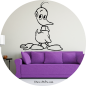 Preview: Wandtattoo 46199 Alfred Jodokus Kwak
